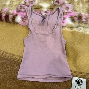 Skims cotton rib crop tank